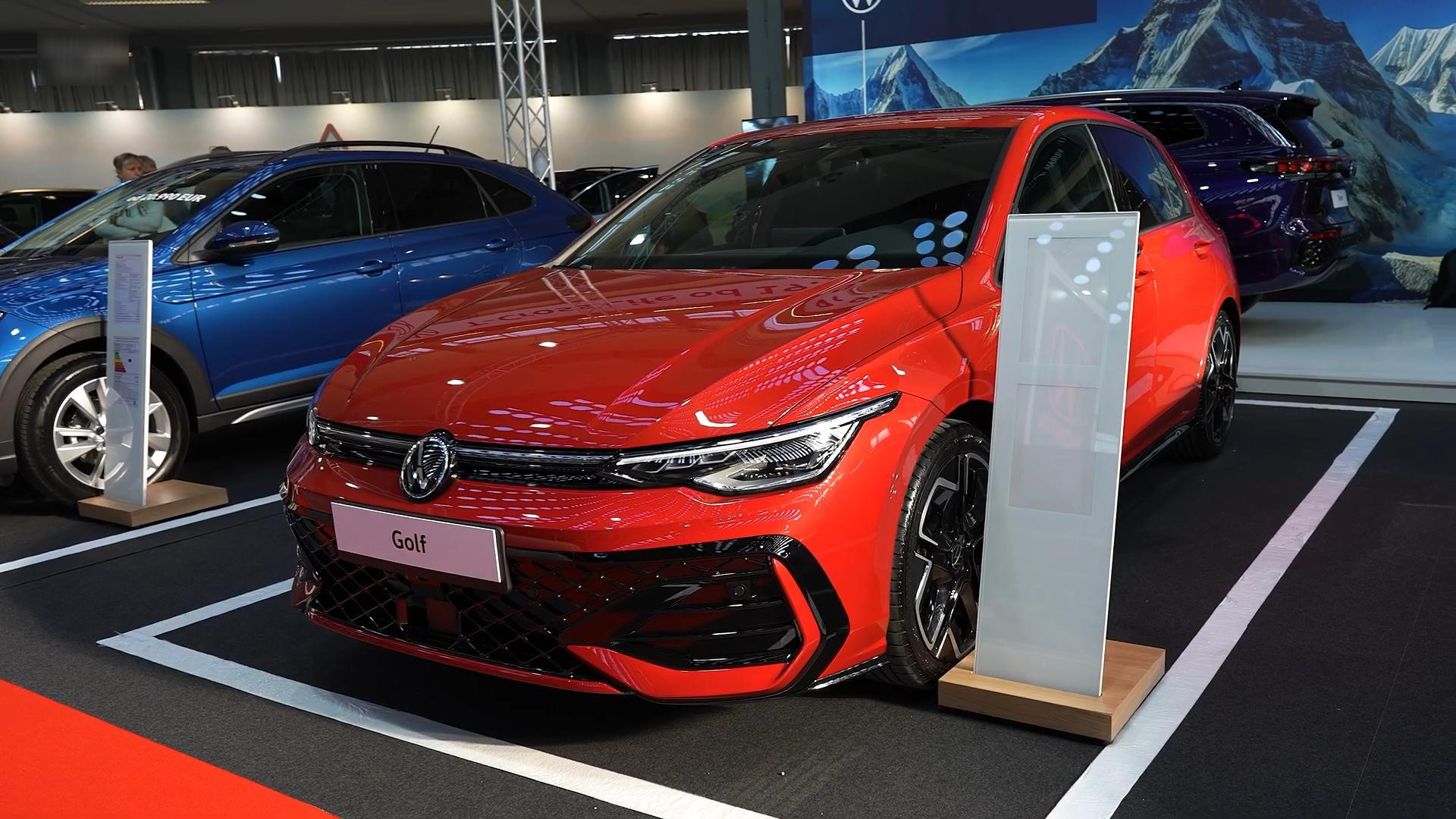 沉浸式看车：2025款大众Golf R-Line