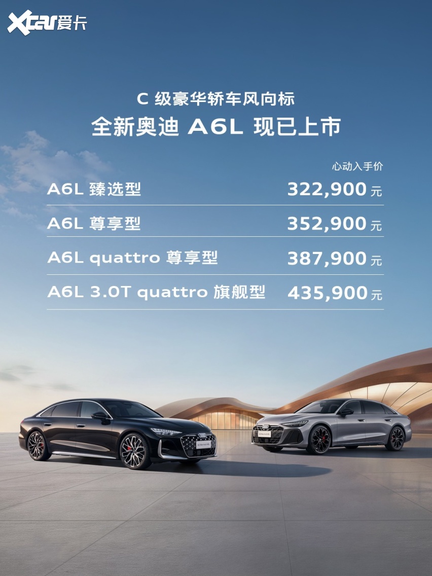 「智」启新程：全新奥迪A6L实力进阶，尊享礼遇引燃上市热忱‌