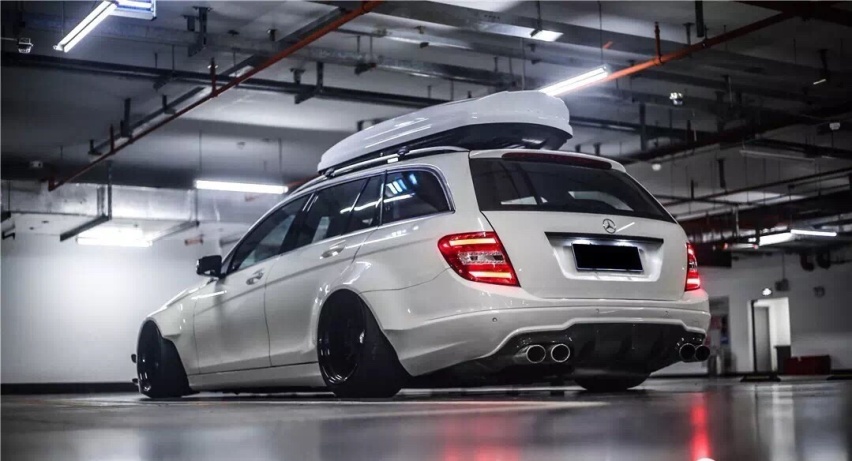 又毒又优雅的奔驰旅行车 给我C63 AMG也不换！