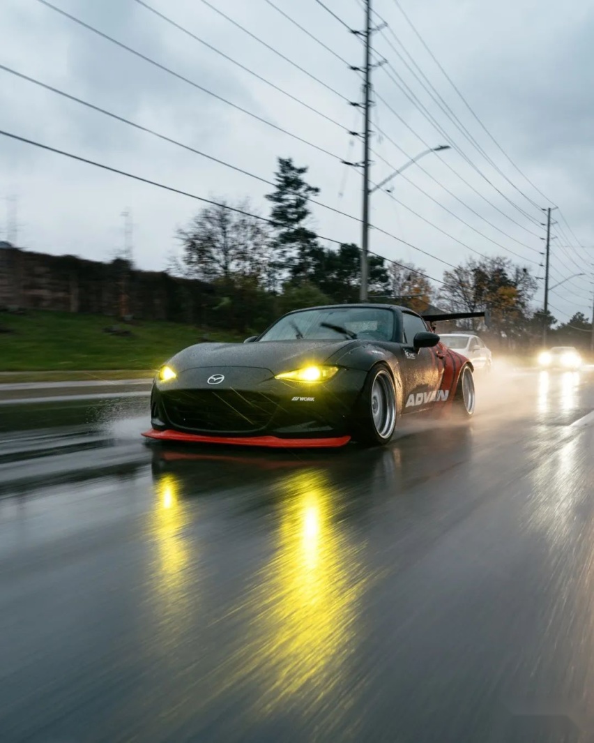 Pandem宽体上身的马自达MX-5，
