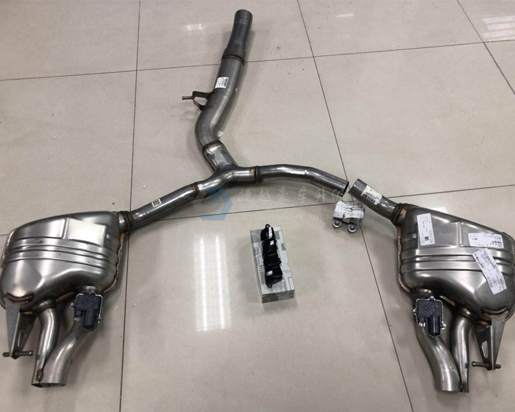20款奔驰AMG-GT50改装可变阀门排气声浪系统中山星捷越