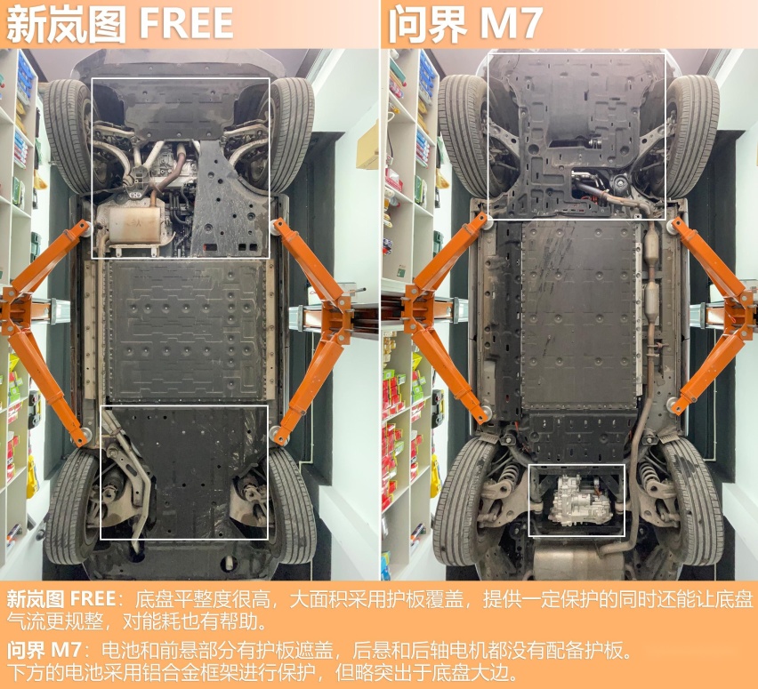 底盘堆料到底算不算锦衣夜行？新岚图FREE对比问界M7