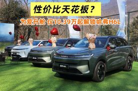 性价比天花板？为爱升舱 仅10.39万起解锁哈弗H6L