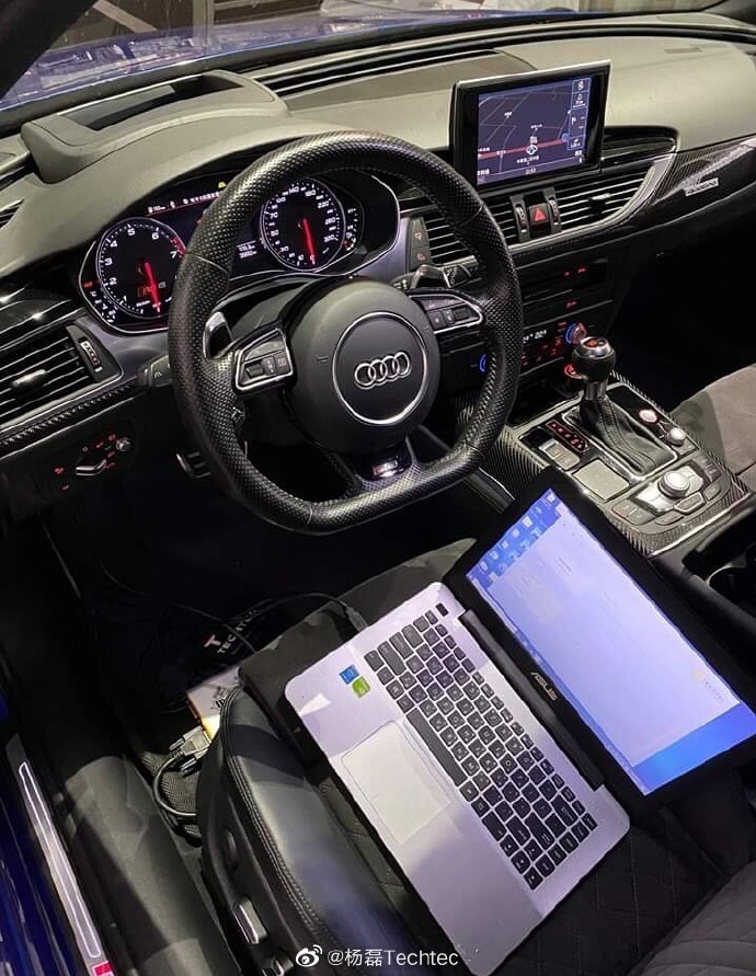 奥迪RS6 4.0 V8德国Techtec刷电脑刷ECU改装