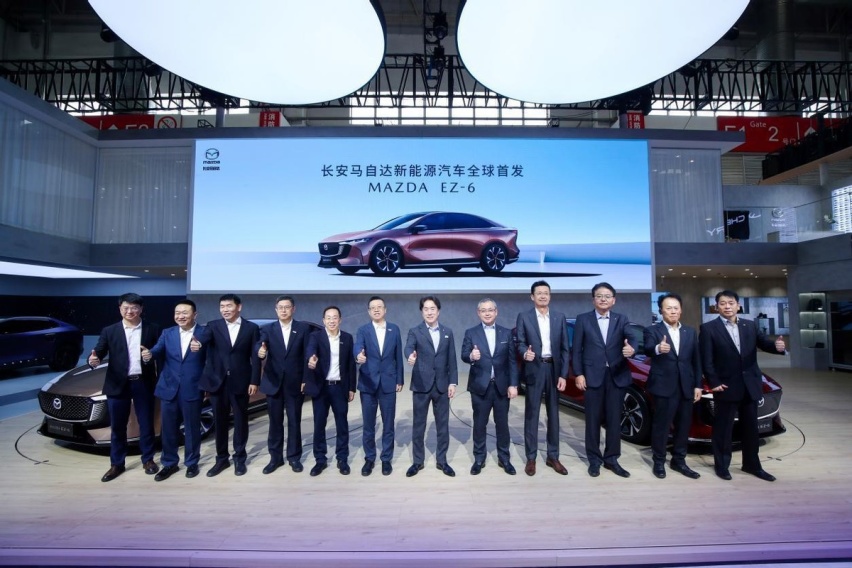 合资新能源全新价值标准 长安马自达MAZDA EZ-6北京车展全球首秀