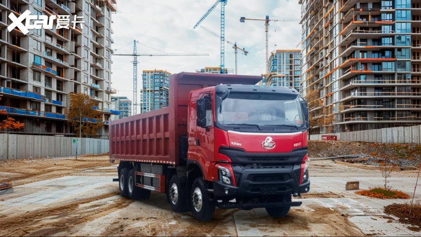 动力续航双优 工程运输绿色转型优选乘龙H7 8X4纯电自卸车