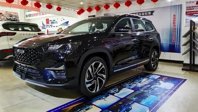 店内实拍2020款捷途x90黑色车身获赞售899万元起