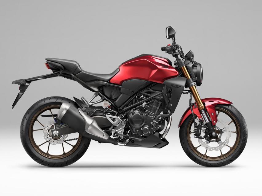 入门复古街车，本田更新2022款CB250R，昭和前减震配滑动离合