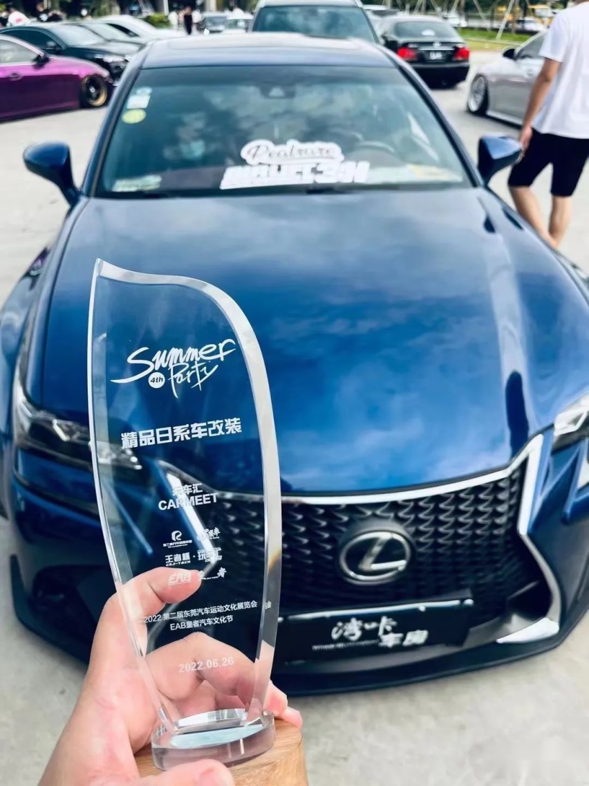 宽体姿态风雷克萨斯GS300，8张1087也不能阻挡我玩车的心