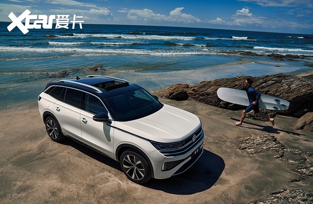 一汽-大众揽巡亮相，全新大五座SUV，竟然还带车外氛围灯？！