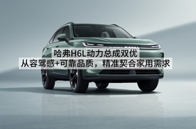 哈弗H6L动力总成双优：从容驾感+可靠品质，精准契合家用需求