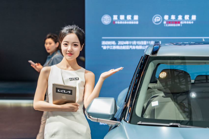 2024广州车展小姐姐大合集！是真男人就坚持到最后一张！