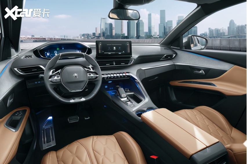 一“只”全新4008从楼上飞跃而出！这景象够别“致”！
