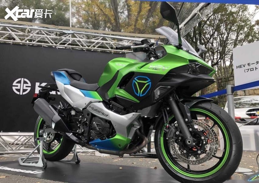 川崎hev/ev电动车仪表界面曝光