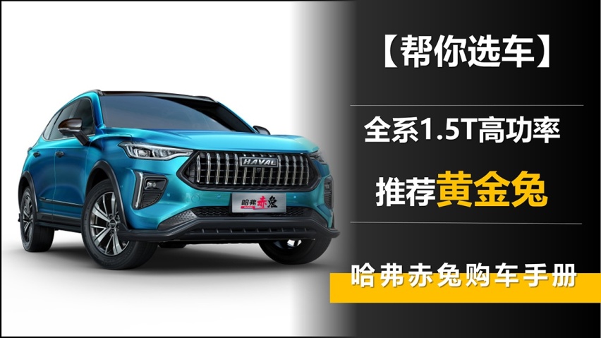 全系1.5T 推荐11.78万元的黄金兔 哈弗赤兔购车手册