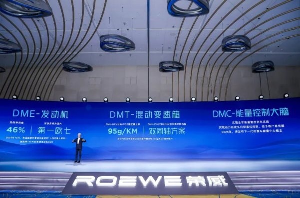 上汽荣威发布DMH超级混动技术品牌，新华社认证“混动技术标杆”