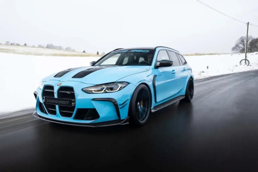 650匹旅行M3，Manhart改装宝马M3 Touring