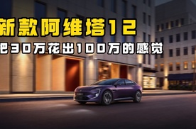 把30万花出100万的感觉？还是阿维塔12下料猛！