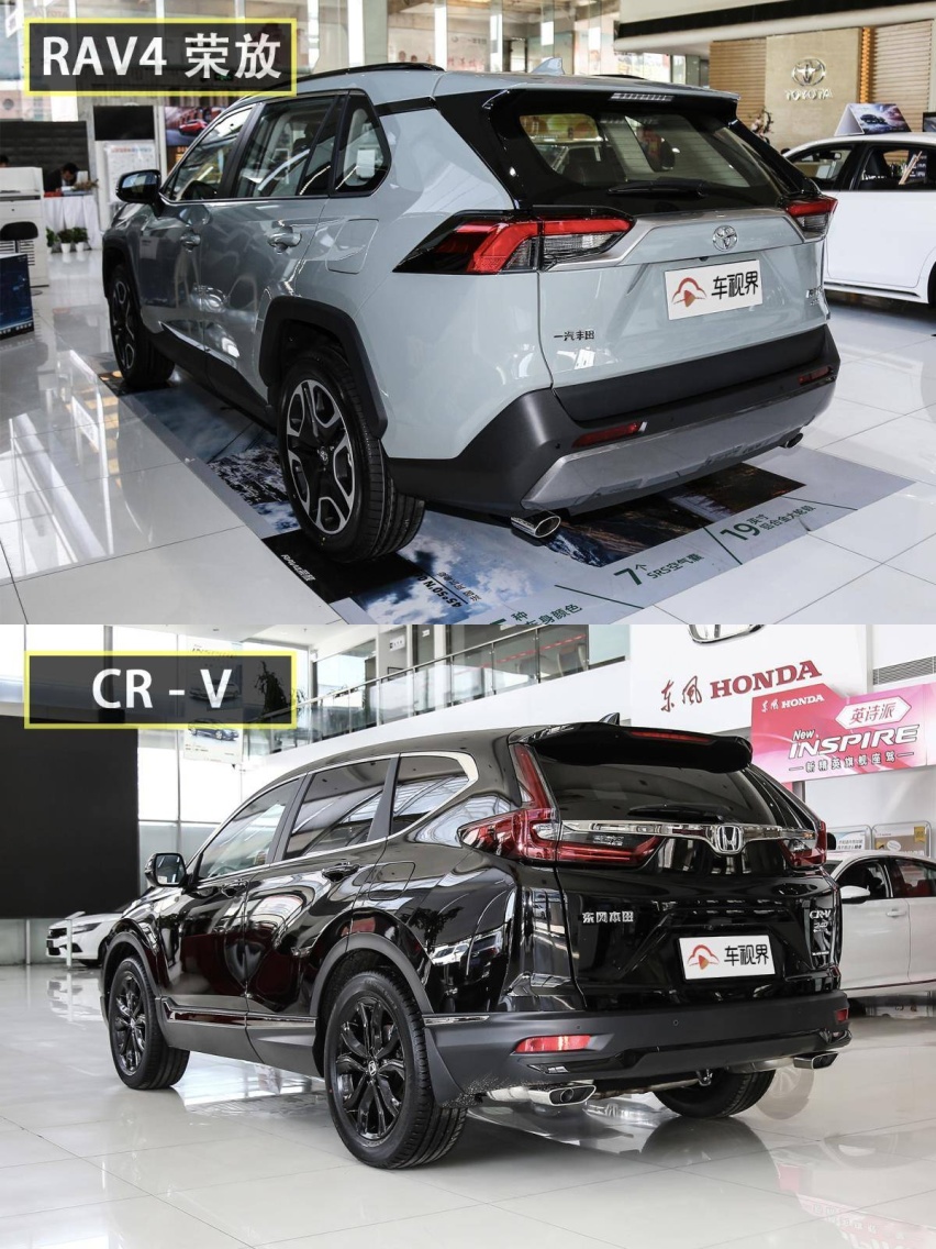 日系最畅销的两款SUV！RAV4荣放和CR-V到底该怎么选？