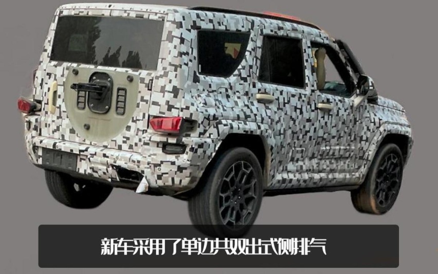 加装涉水喉!坦克700硬核版曝光，造型依旧硬派
