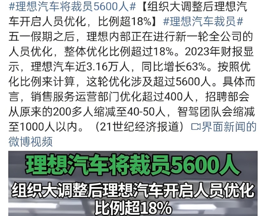 三大品牌瓜分理想汽车市场份额