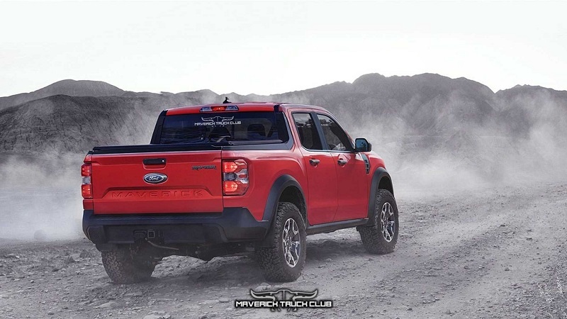 越野性能提升 福特Maverick Raptor渲染图曝光