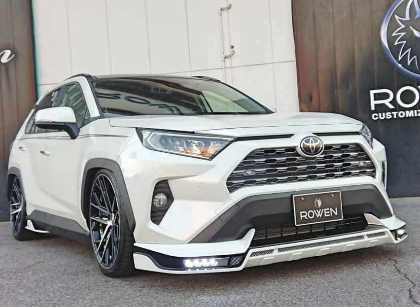 广州车展看到全新一代丰田RAV4不知道怎么改？Rowen外观