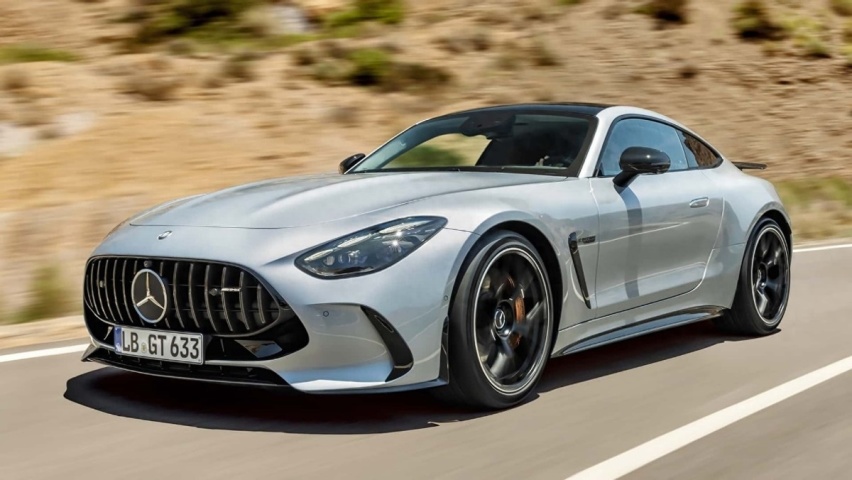 4.0T+V8动力，零百加速仅3.2秒，全新AMG GT跑车发布