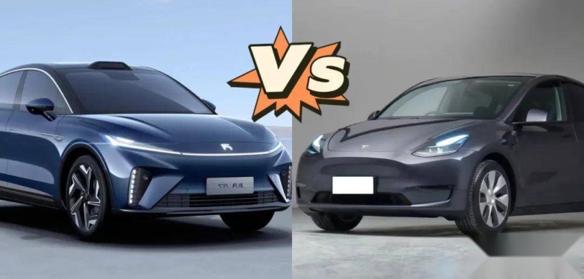 飞凡R7正面刚特斯拉Model Y，谁能更胜一筹？