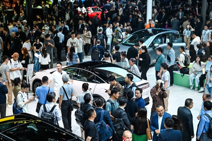 限时预售权益价格17.48万元起，阿尔法S5闪耀2024北京车展