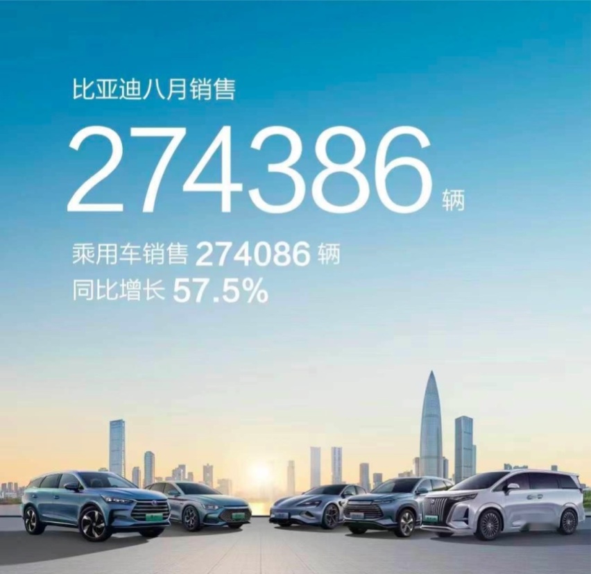 8月新能源销量：金九银十前的平静？