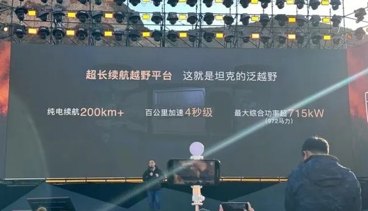 坦克500 Hi4-Z亮相广州车展，泛越野Hi4-Z有何产品优势呢？