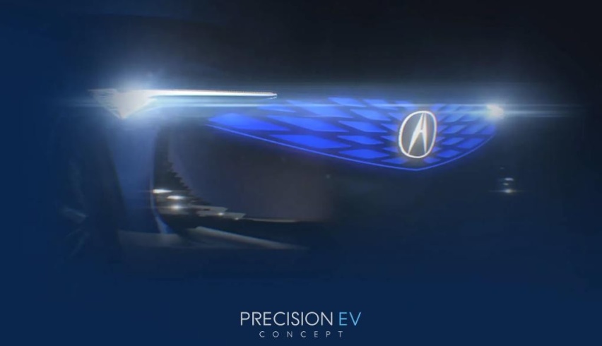 ACURA PRECISION EV概念车 8月18日正式发布