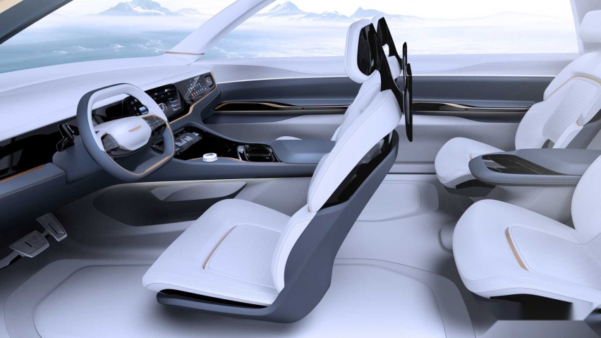 克莱斯勒Airflow Vision概念车，今年CES亮相