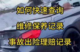 车辆交强险投保日期查询，怎么查看4s店的维修保养记录