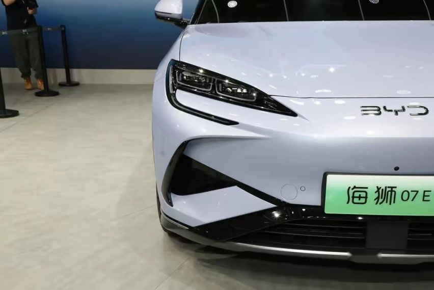 比亚迪海狮07 EV首发亮相，定位中型SUV，搭载云辇-C系统