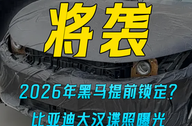 2026年黑马提前锁定？ 比亚迪大汉谍照曝光 王朝网旗舰轿车新成员