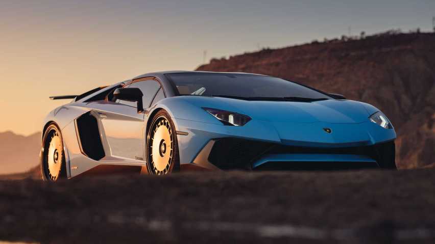品鉴一下兰博基尼Aventador SV的HRE新轮毂