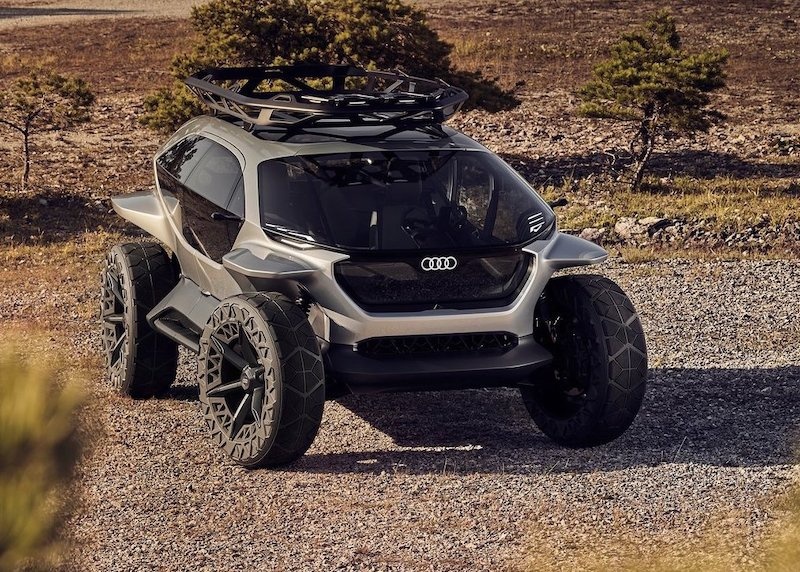 真正的启迪未来 奥迪TRAIL QUATTRO概念车