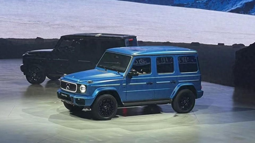 数据相仿，低扭史上最强？奔驰纯电大G教国产车造硬派SUV？
