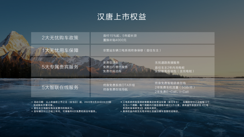 汉唐双旗舰冠军版全新上市，售价20.98~29.98万元