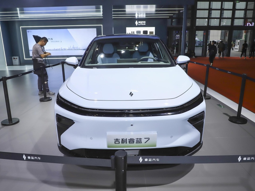 纯电动轿跑SUV 吉利睿蓝7有望6月份上市 支持换电