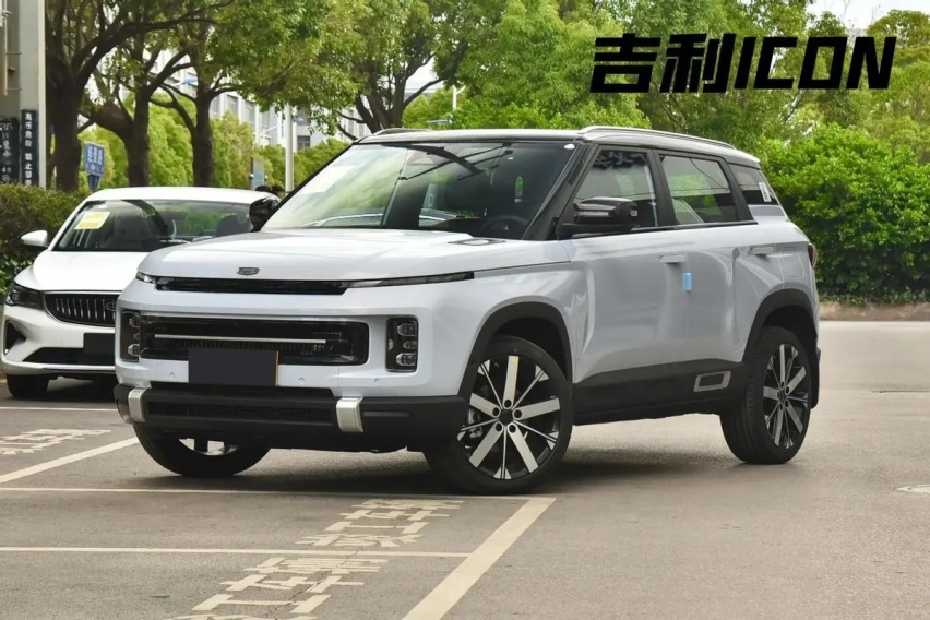 吉利牛仔定妆照来了,配AT胎/前照灯定位轻越野，源自吉利ICON车型