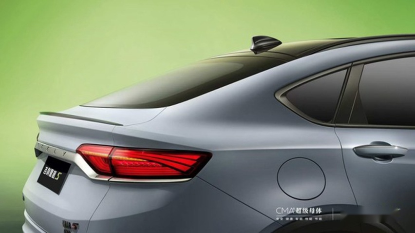 星越S最新预告图，加入绿色装饰突显个性，CMA架构下高性能SUV