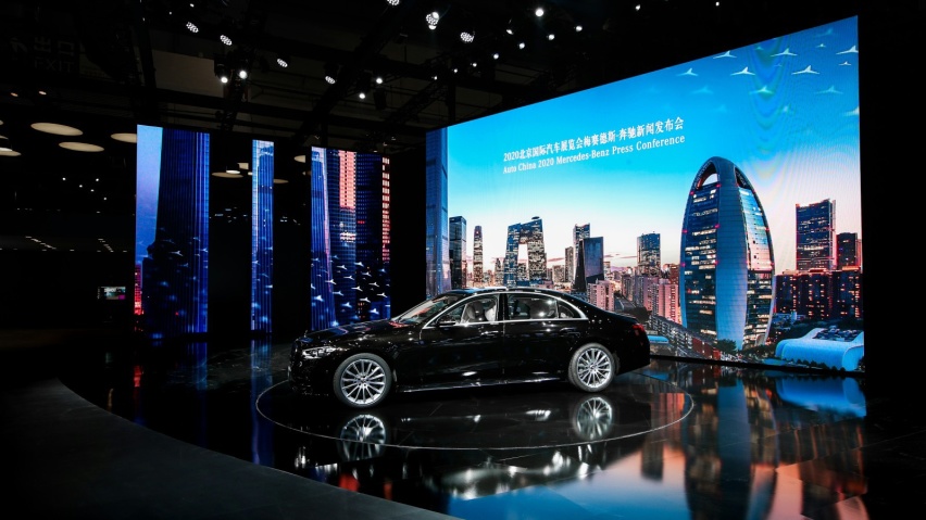 梅赛德斯-奔驰携多款重磅车型盛大亮相2020北京国际车展