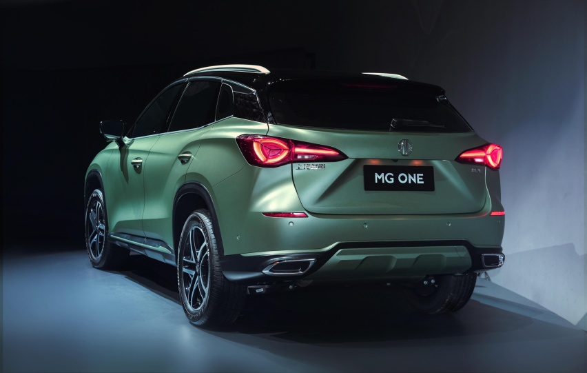 数智重构新物种MG ONE实车首次亮相，定位智潮科技SUV