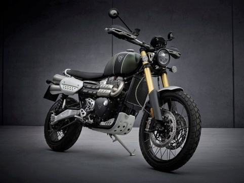 2022凯旋Scrambler 1200，英伦复古越野改款亮