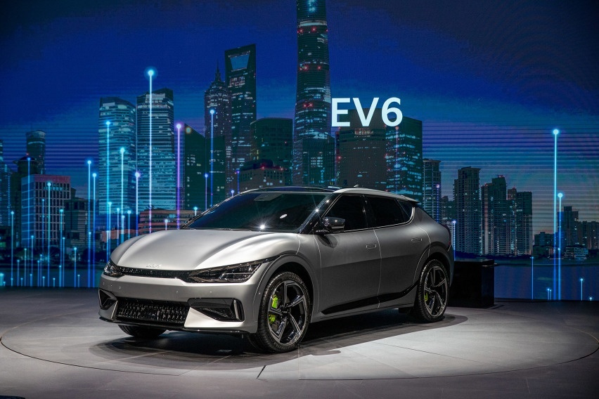 上海车展，东风悦达起亚智跑Ace/嘉华/EV6亮相