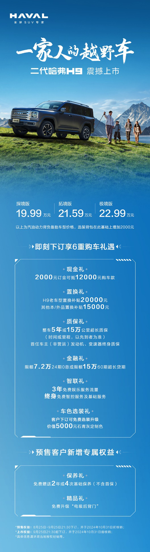 不知道哪款二代哈弗H9更适合你？看完这篇不用纠结直接跟车！