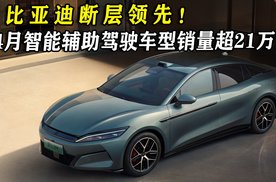 比亚迪断层领先！4月智驾车型销量超21万！